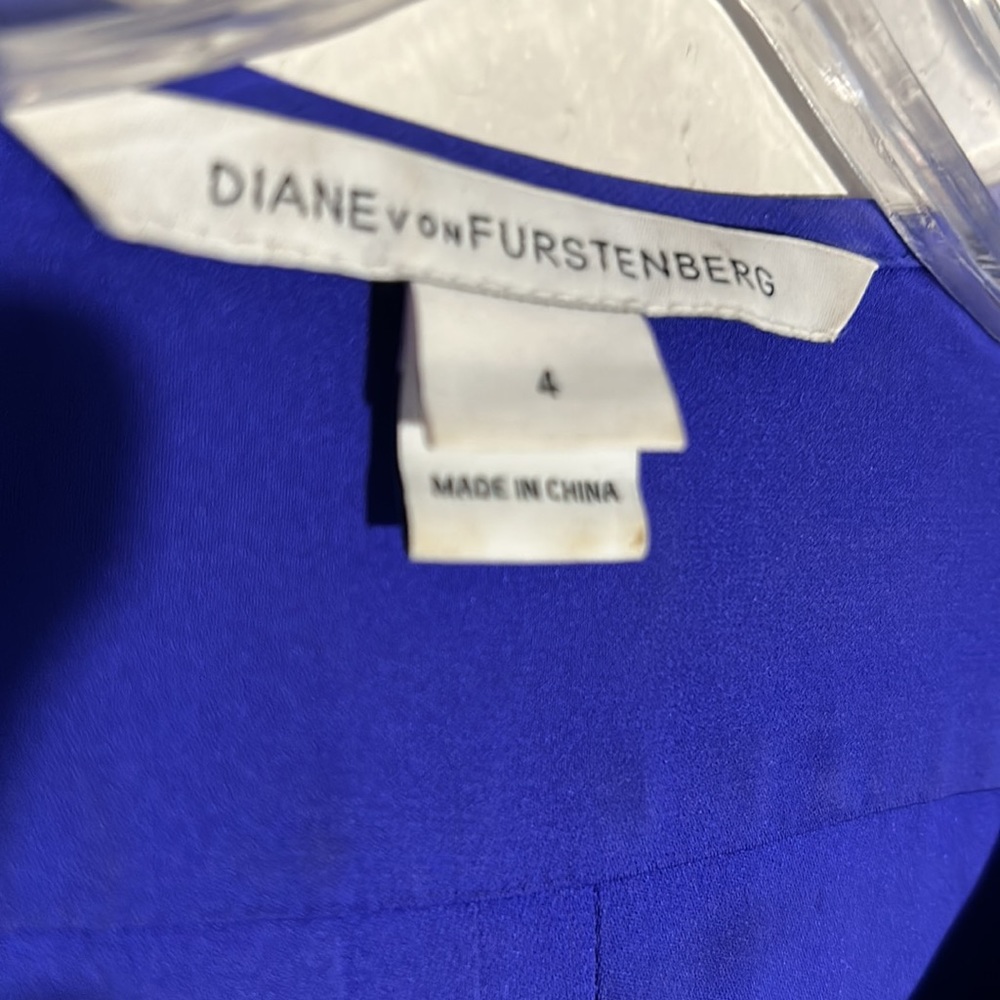 DVF high low silk dress - Picture 2 of 12